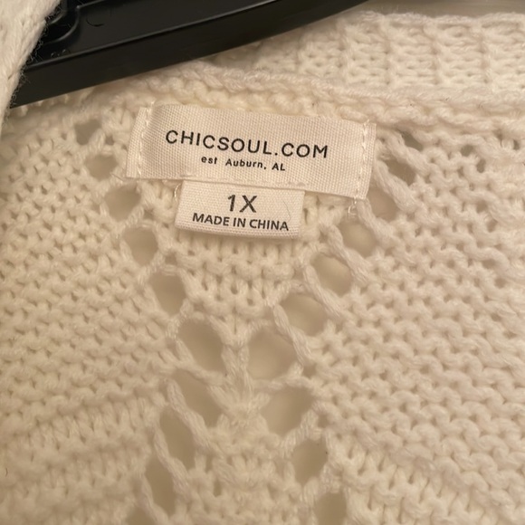 NEW Chic Soul Eat, Drink, And Be Cozy Cardigan - Picture 7 of 7